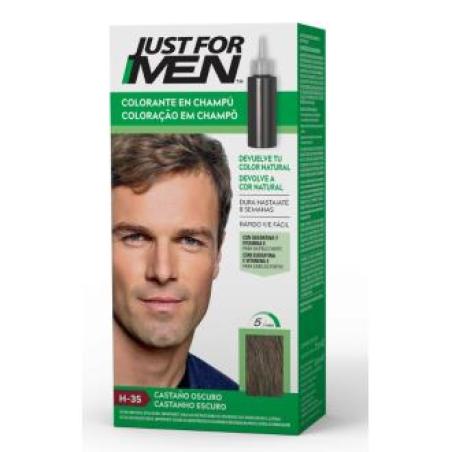 JUST FOR MEN 5 MINUT castaño oscuro H35