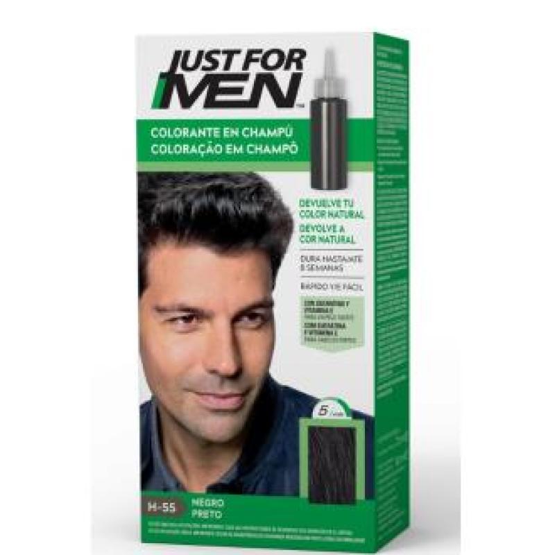 JUST FOR MEN 5 MINUT negro H55