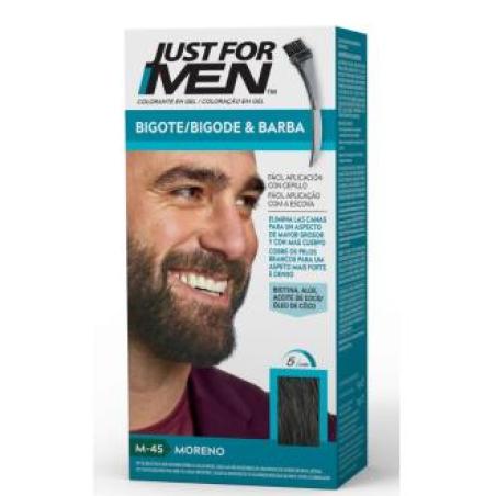 JUST FOR MEN BIGOTE BARBA moreno M45