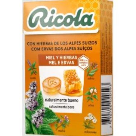 RICOLA CARAMELOS miel-hierbas 50gr.