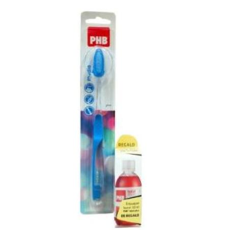 PHB CEPILLO DENTAL PLU.MEDIO+ENJ. TOTAL PL 30ml