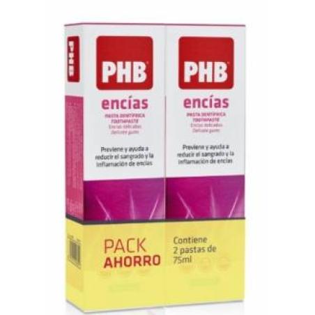 PHB ENCIAS PASTA DENTAL DUPLO 75ml+75ml