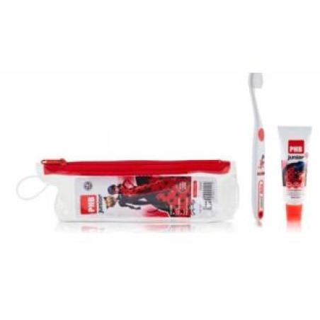 PHB CEPILLO DENTAL PLUS LADYBUG PASTA 15ml NECESER