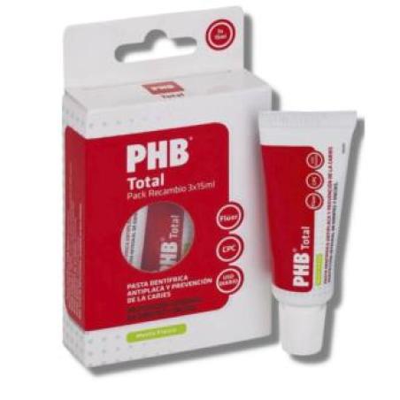 PHB PACK TOTAL RECAMBIO 3x15ml