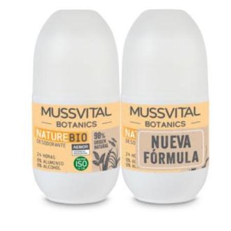 MUSSVITAL BOTANICS DEO NATURE 75ml X2