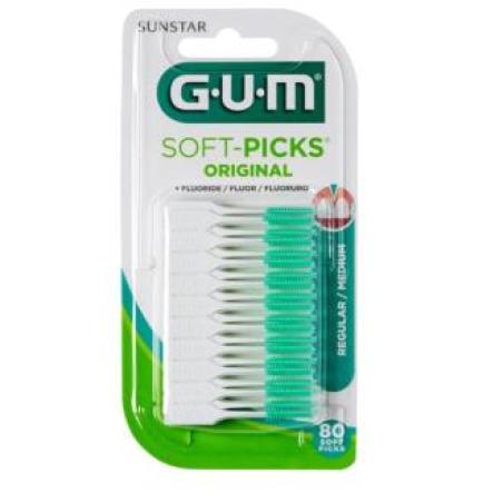 CEPILLO INTERDENTAL SOFT PICKS regular 80un verde