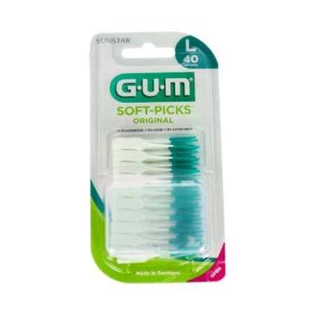CEPILLO INTERDENTAL SOFT PICKS largo 40un azul