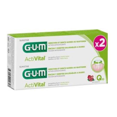 ACTIVITAL DUO PACK gel dentifrico 2X75ml
