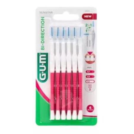 CEPILLO DENTAL BI-DIRECTION fino cónico rosa 1.2