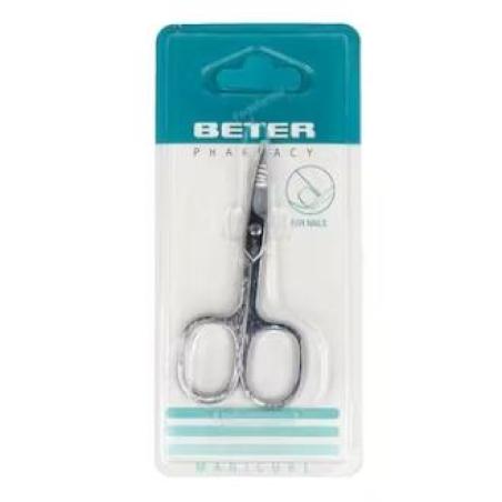 TIJERA UÑAS CROM P/RECTA prof 9,3cm 24064