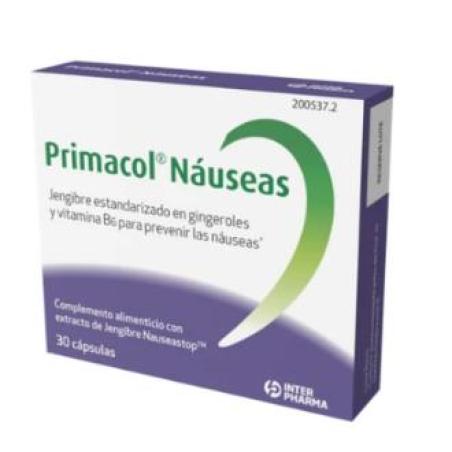 PRIMACOL NAUSEAS 30caps