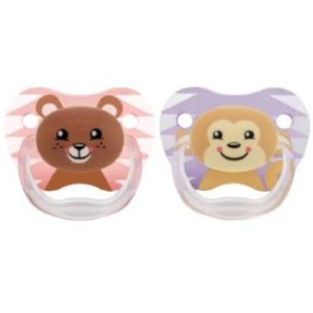 CHUPETE PREVENT ANIMA SILI ANAT T/2 6-12m 2un niña