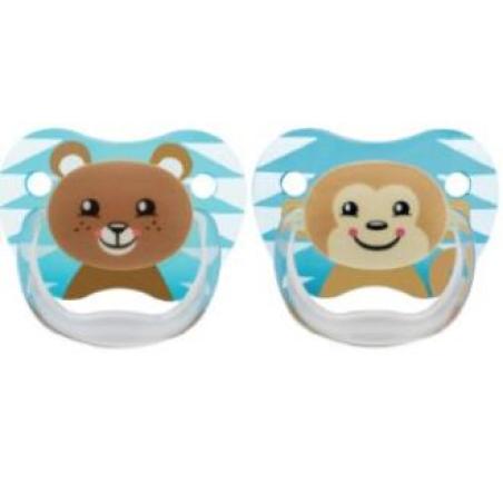 CHUPETE PREVENT ANIMA SILI ANAT T/2 6-12m 2un niño
