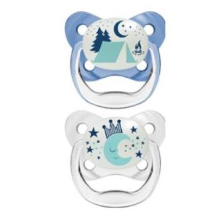 CHUPETE ADVANTAGE NOCTURNO SILI ANAT T/2 6-18m 2un