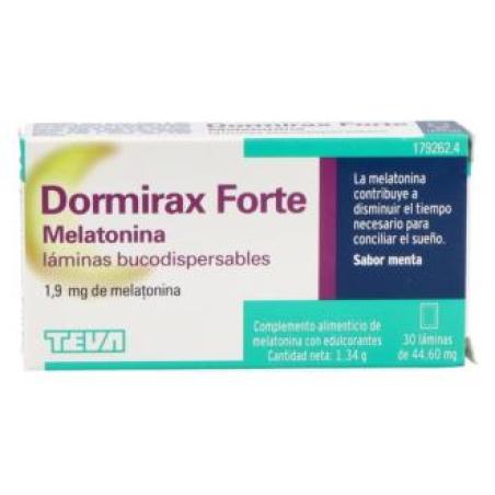 DORMIRAX Forte 1,9 Mg 30 laminas bucodispersables