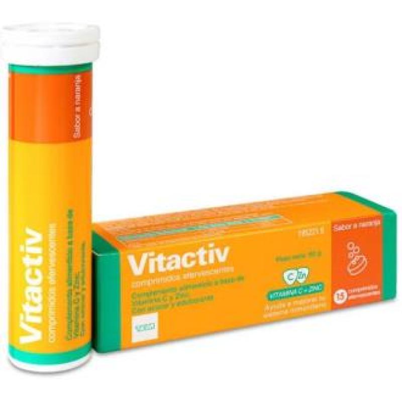 VITACTIV 15comp efervescentes