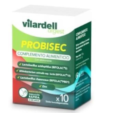 VILARDELL DIGEST PROBISEC 10 sticks bucodispen