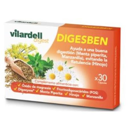 VILARDELL DIGEST DIGESBEN 30caps