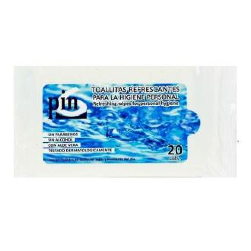 TOALLITAS PIN-6 FRESH multiuso 20un