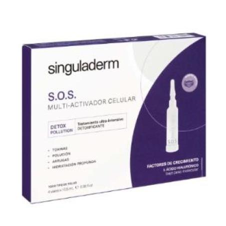S.O.S. DETOX-POLLUTION 4 viales de 10,5ml