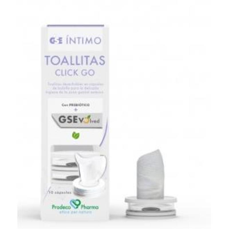 GSE INTIMO TOALLITAS DESECHABLES 10caps x 3ml