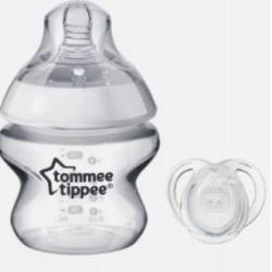 TOMMEE TIPPEE BIBERON 150 ML +chupete 0-2m**