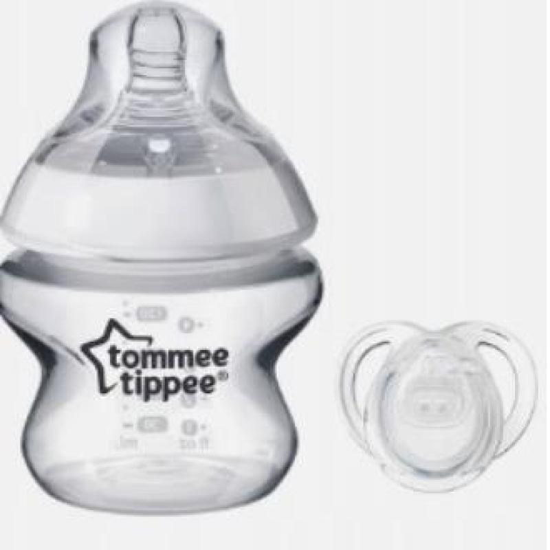 TOMMEE TIPPEE BIBERON 150 ML +chupete 0-2m**