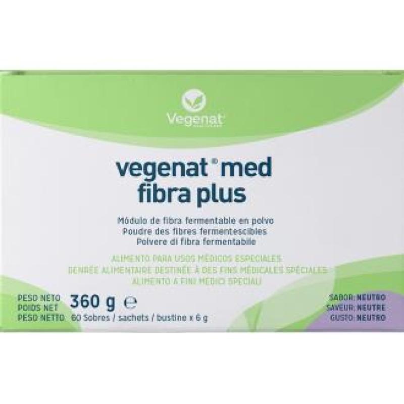 VEGENAT MED FIBRA PLUS 60 sobres