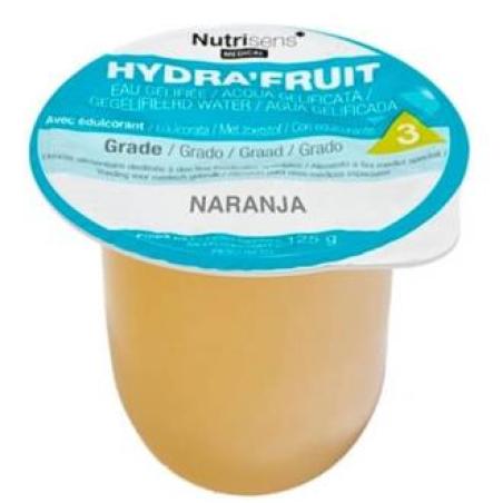 VEGENAT HYDRAFRUIT AGUA GELIFICADA naranja 24X125g