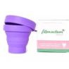 ESTERILIZADOR MIMACLEAN para copa menstrual lila