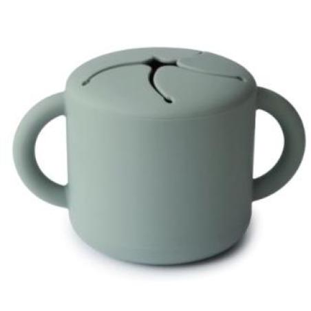 TAZA PARA SNACK SILICONA cambridge blue**