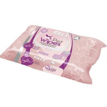 GILL´S TOALLITAS HUMEDAS XL perfume de talco 40un