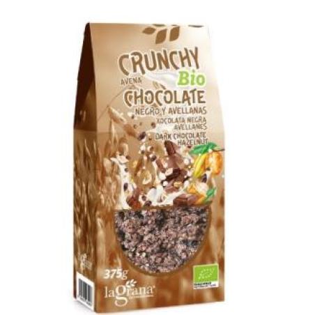 CRUNCHY AVENA CHOCO AVELLANA 375gr. ECO