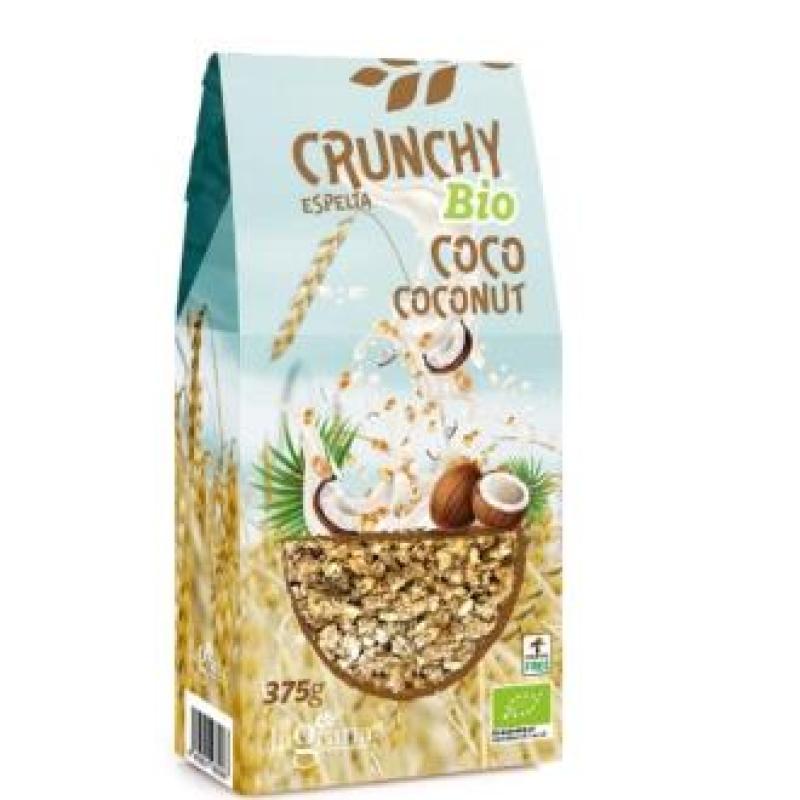 CRUNCHY ESPELTA COCO 375gr. ECO
