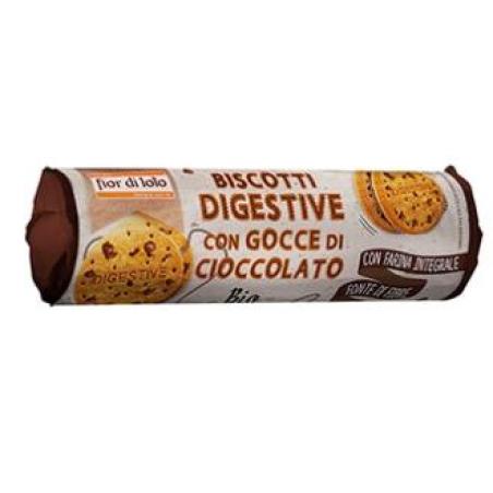 GALLETAS DIGESTIVE con chips choco tubo 250gr. BIO