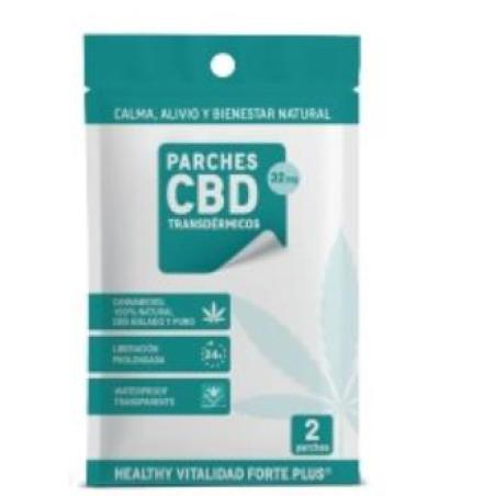 HEALTHY VITALIDAD FORTE PLUS parches CBD 2ud.