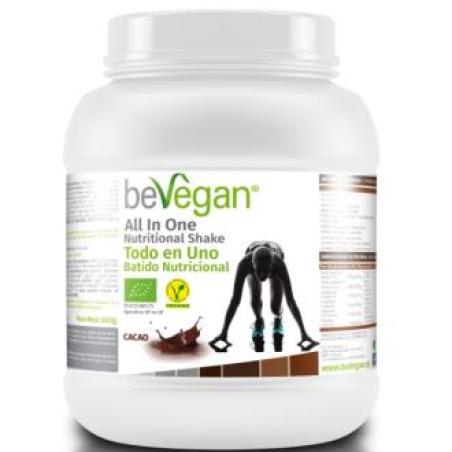 ALL IN ONE batido nutricional cacao 450gr. BIO SG VEGAN