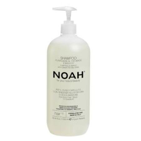 CHAMPU PURIFICANTE con te verde y albahaca 1000ml.