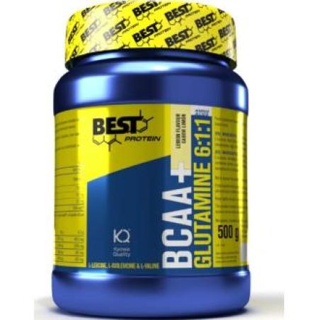 BCAA+GLUTAMINA limon 500gr.