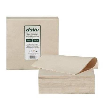 SERVILLETAS sin blanquear 50uds. BIO