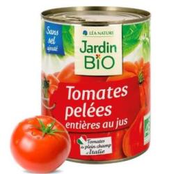 TOMATES ENTEROS pelados 800gr. BIO