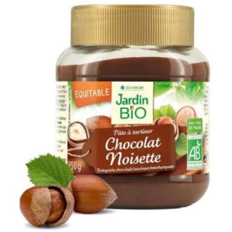 CREMA DE CACAO con avellanas 350gr. BIO