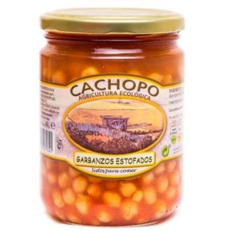 GARBANZOS estofados 400gr. ECO