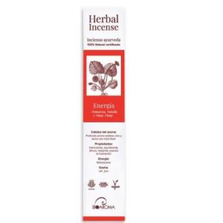HERBAL INCENSE ENERGIA ayurveda 5packsx12uds.