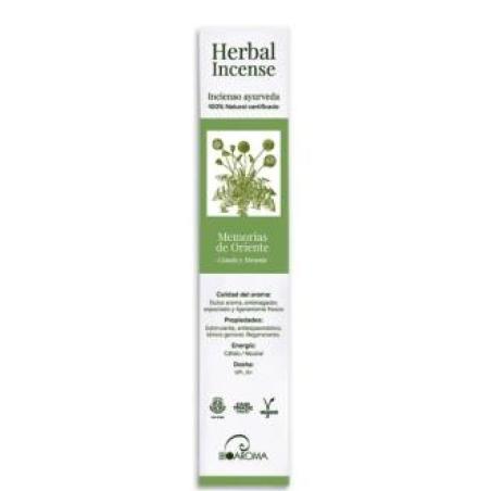 HERBAL INCENSE MEMORIAS ORIENTE 5packsx12uds.