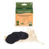 DISCOS DESMAQUILLANTES BAMBU algodon negro 6uds.