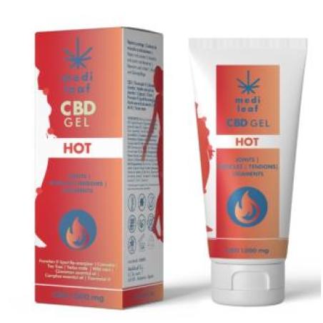 MEDILEAF SPORT CBD HOT gel 75ml
