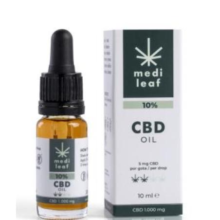 MEDILEAF CBD 10 medium aceite 10ml