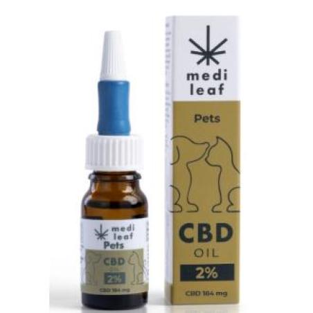 MEDILEAF PETS CBD 2 perro-gato aceite 10ml