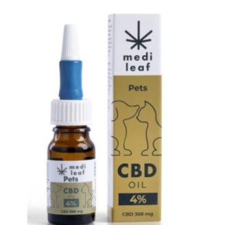 MEDILEAF PETS CBD 4 perro-gato aceite 10ml